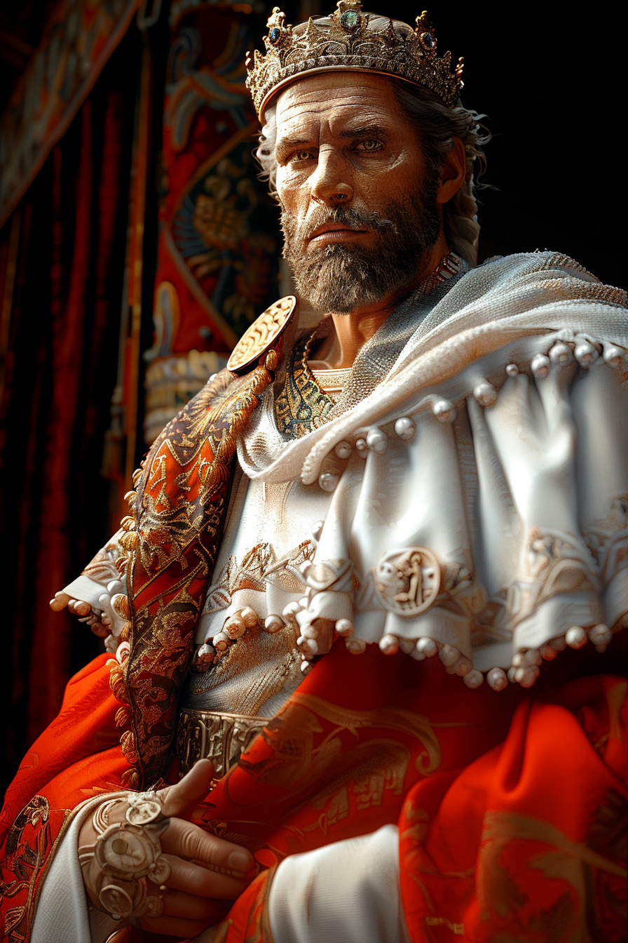 BasaroS and SSAM with King Solomon themed artwork