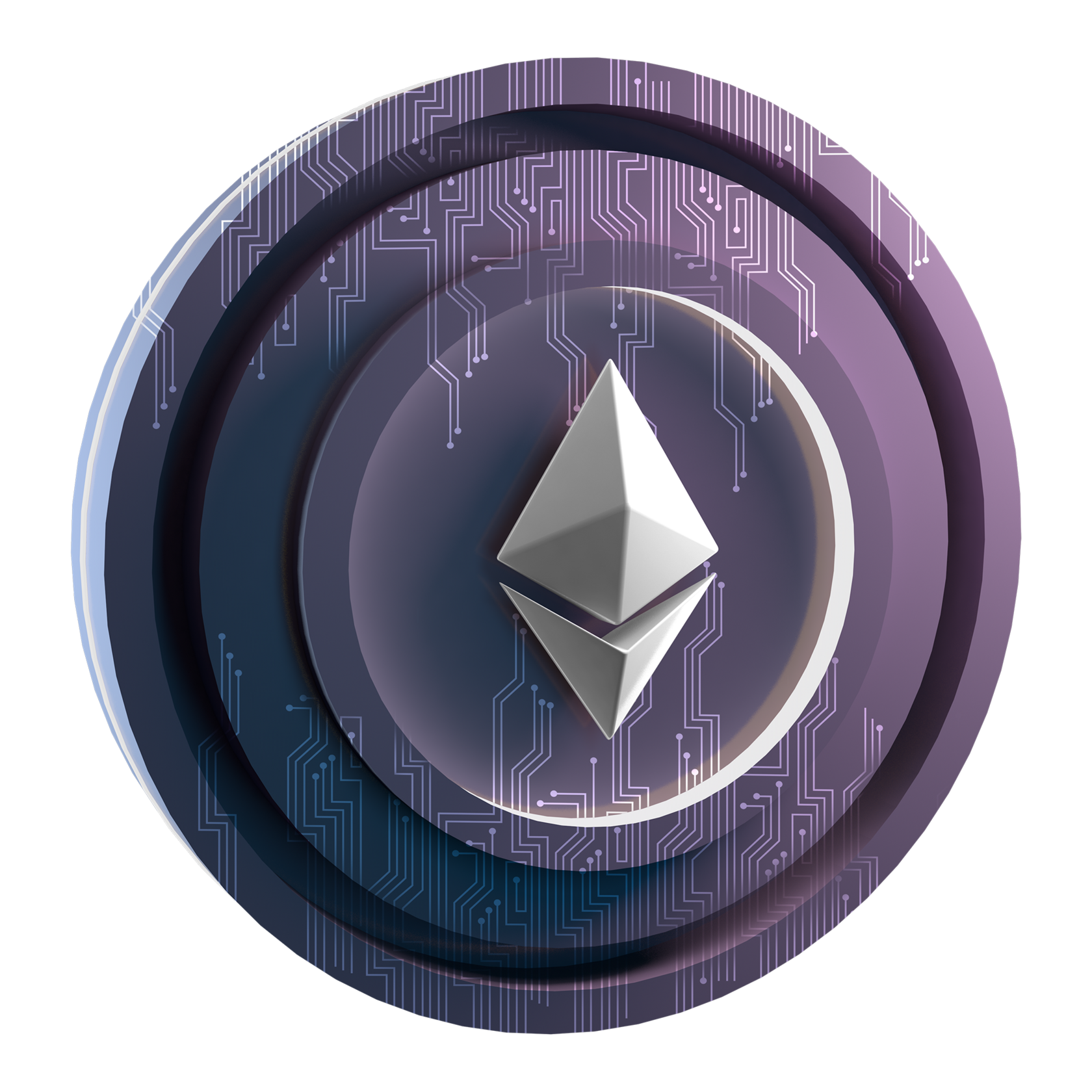 Ethereum blockchain logo