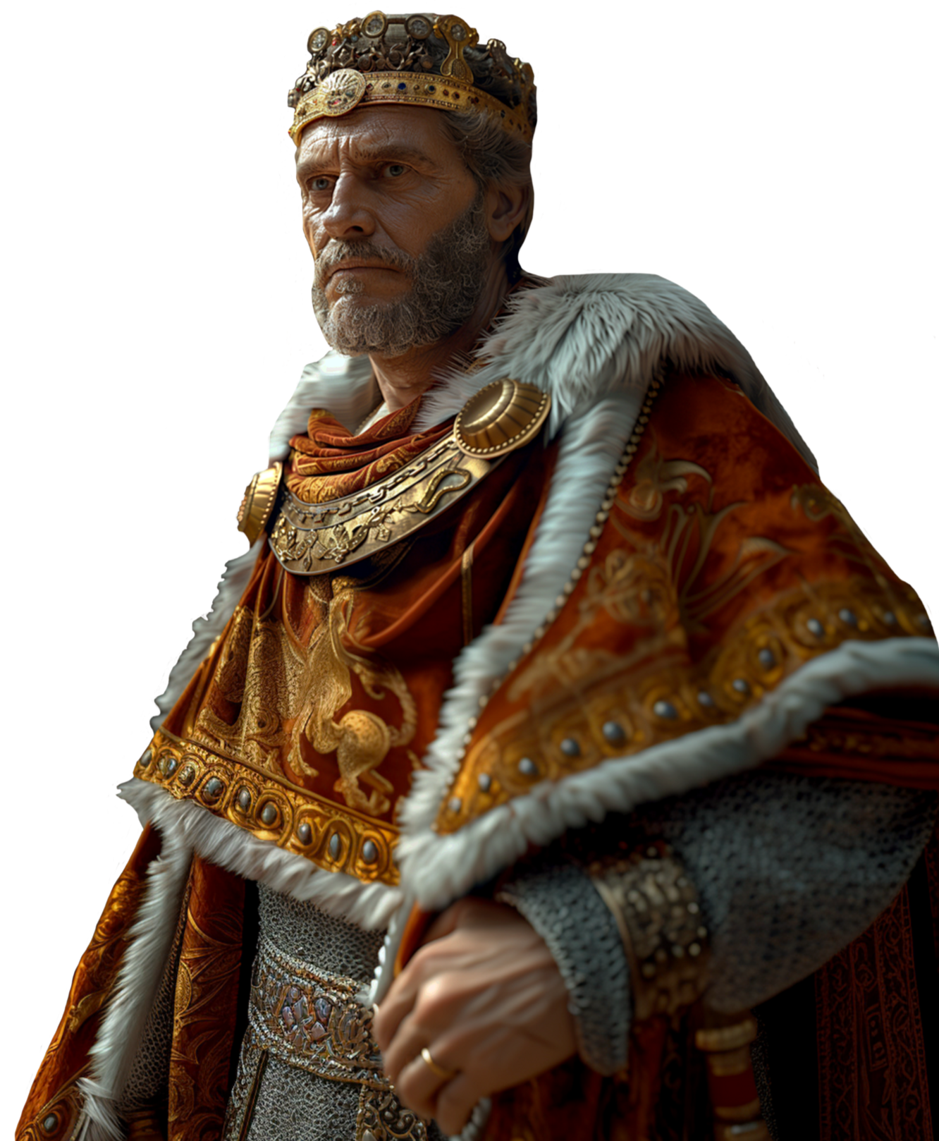 Michaelism 3D digital art figure