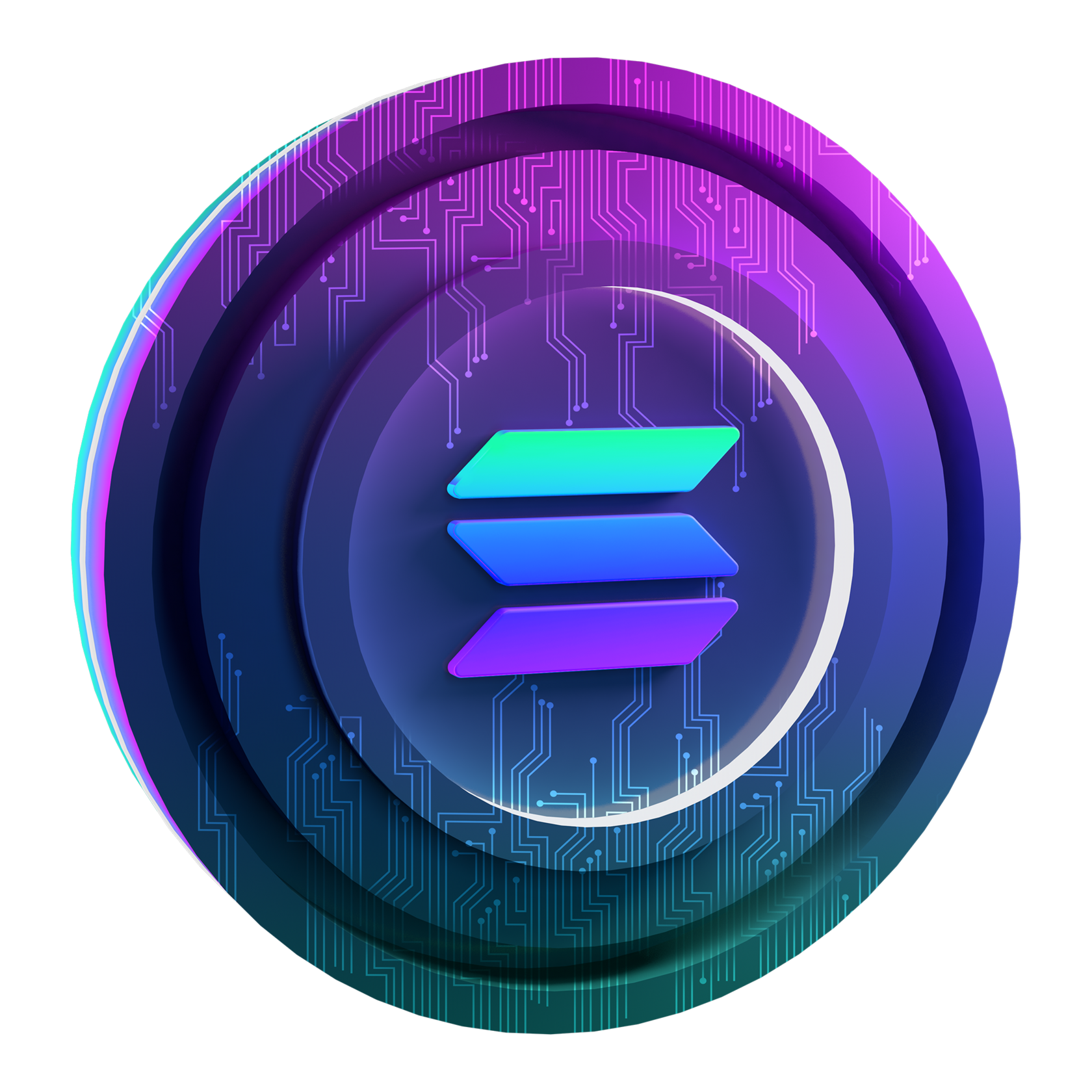 Solana blockchain logo